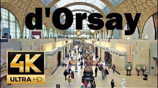 Museum D'orsay  FULL tour  Paris, France  4K 60fps  Vincent van Gogh 4K UHD Impressionism