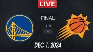 NBA LIVE! Golden State Warriors vs Phoenix Suns | December 1, 2024 | NBA Season LIVE! 2K25