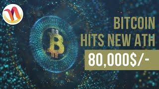 BTC Hits 80000$ #BTC hits New ATH  @TamilBTC @NammaCrypto