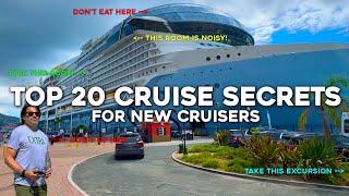 Expert Advice: Top 20 Cruise Tips