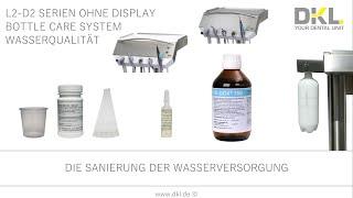 BOTTLE CARE SYSTEM OHNE DISPLAY – SANIERUNG DER WASSERVERSORGUNG