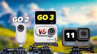 Insta360 GO 3 vs GO 2 vs GoPro Hero11 | Watch before you buy!