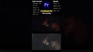 Cinematic Color Grading using Premiere Pro