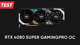 Grafikkarte Palit GeForce RTX 4080 SUPER GamingPro OC | TEST | Deutsch