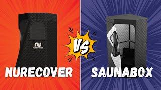 SaunaBox vs Nurecover Tropic Steam Sauna Review | One Is Definitely Better Than The Other!