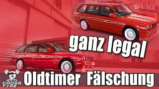 Oldtimer Fälschung ganz legal -Beispiele am BMW E30