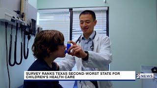 Texas Ranked 2nd Worst for Children’s Healthcare