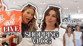 LIVE SHOPPING VLOG mit Hannah + TRY ON HAUL 