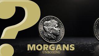 More US Coins Unboxing - First Morgan Silver Dollars