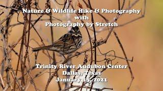 Wildlife & Nature Photography Hike - Trinity River Audubon Center 01-13-21