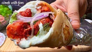 CHICKEN TIKKA ROLL Ki Sab Sey EASY Aur TASTY Recipe - Jisey Khake Sab Puchengey Ke Kaise Banaya