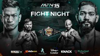 MFN 15 | Fight Night | KRISHNA SHROFF | TIGER SHROFF | AYESHA SHROFF