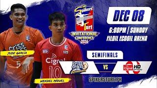 CRISS CROSS vs. CIGNAL - Full Match | Semifinals | 2024 Spikers' Turf Invitational Conference