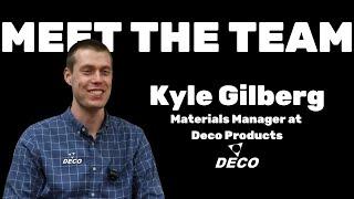 Deco Products | Zinc Die Cast Manufacturer | Meet the Team: Kyle Gilberg, Materials Manager