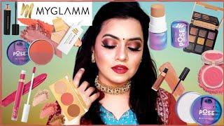 Full Face Of MyGlamm | One Brand Makeup Tutorial | Mini Reviews | @NitikaSawhneyOfficial