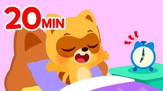 Time to Wake Up! + More Morning Routine Songs | 20min Rhymes | For Kids  | Lotty Friends