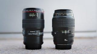 OLD vs NEW Canon 100mm f2.8 Macro