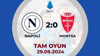 Napoli 2:0 Montsa | İtaliya A Seriyası, 6-cı tur | TAM OYUN