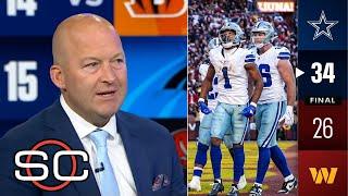 "Dallas are so back!!!!" - Tim Hasselbeck reacts Cowboys beat Commanders 34-26; Cooper Rush: 2 TD