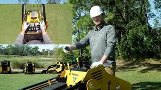 Vermeer Mini Skid Steer: How to operate the controls