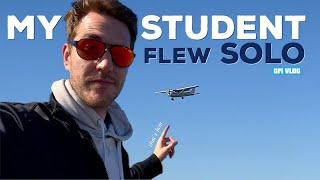Student Pilot Flying SOLO | Flight Instructor's Perspective