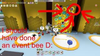 I gifted a bee with only 1 gingerbread bear! | Bee Swarm Simulator | Roblox