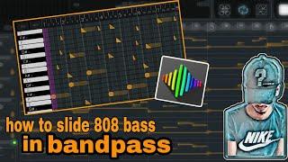 How to slide 808 || bandpass tutorial || A9KIT