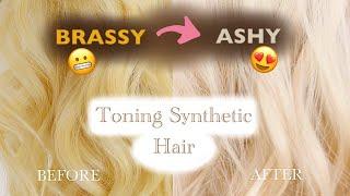 How to Tone Synthetic Hair