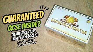 'THE PERFECT HOLIDAY GIFT!'  | QUARTER CENTURY TRINITY BOX (QCTB) Box Opening & Sleeves Review