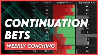 The Mechanics of Cbet Sizing | Weekly Coaching