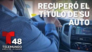 Recuperó el título de su auto nuevo gracias a Telemundo 48 Responde