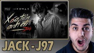 JACK - J97 | XÓA TÊN ANH ĐI | Official Music Video | [Album26] REACTION | TEPKİ