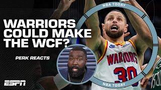 Warriors to the Western Conference Finals?!  'I wouldn't be surprised AT ALL' - Perk | NBA Today