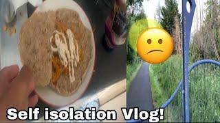 My SELF ISOLATION Vlog! *Going out for a walk and more**