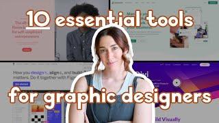 10 ESSENTIAL Tools for Graphic Designers (Don't Miss These)