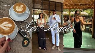 Los Angeles vlog  lunch at Maybourne Hotel Beverly Hills, hair appointment, dinner at Toscana