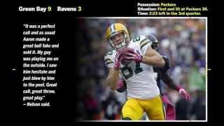 The play of the game: Packers-Ravens, Oct. 13, 2013