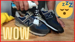 ULTIMATE SNEAKER CLEANER?! | ANGELO SHOE SHINE AND REPAIR