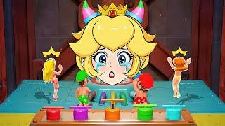 Mario Party Superstars Minigames - Mario Vs Luigi Vs Peach Vs Daisy (Hardest Difficulty)