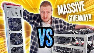 Are Server Cases WORTH IT vs Open Air Frames for GPU mining? (Best mining rig 2022)