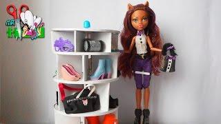 ROTATING shoe rack / FURNITURE FOR DOLLS OF CARDBOARD / Muza Rukodeliya 