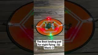 The Best drone landing  Landing pad for night Flying | Dji Mavic 3 night flying #dji #djimavic3