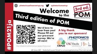 Photonics Online Meetup 2021