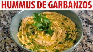 Cómo preparar hummus de garbanzos casero