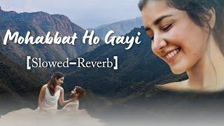 Mohabbat Ho Gayi Slowed+Reverb | Love Lo-Fi