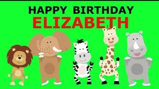 Happy Birthday Elizabeth - It's Your Birthday HOORAY! The Modern Birthday Song for Kids.