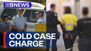 Man charged with murder 20 years after dad's body found in river | 9 News Australia