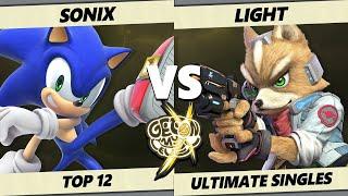 GOML X - Sonix (Sonic) Vs. Light (Fox) Smash Ultimate - SSBU