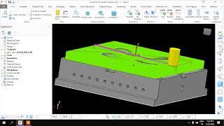 #powermill Powermill 2019 Programming tutorial | Powermill 3D Roughing and finishing #powermill #vmc