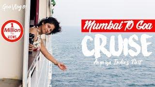 Mumbai To Goa Trip On Cruise | India's First Angriya Cruise | Drone Shots | 4K